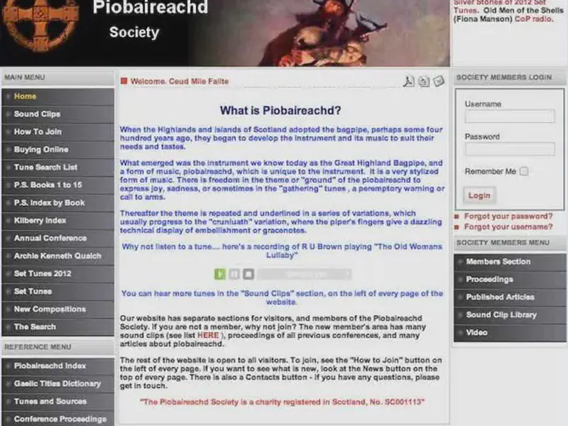 piobaireachd society