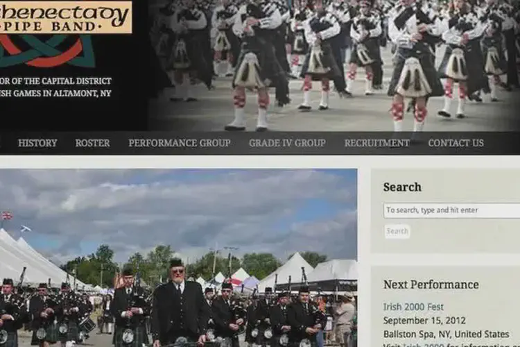 schenectady pipe band
