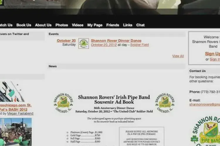 shannon rovers pipe band