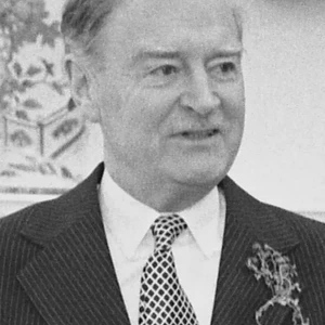 Liam Cosgrave, Fine Gael leader and Taoiseach, is born