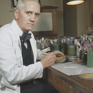 Sir Alexander Fleming, discoverer of penicillin, died